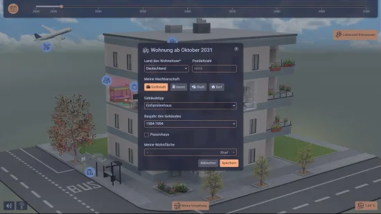 Entering lifestyle information